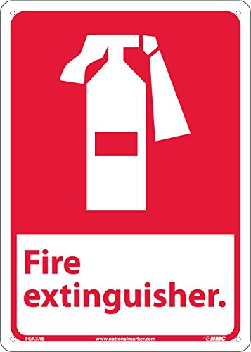 Extintor de incendios FGA3AB: solucione la falta de señalización con este cartel 040