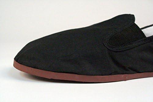 Ace Martial Arts Supply Kung Fu Tai Chi Shoes - Rubber Sole (Men's 15 (48)) Black | Image 2
