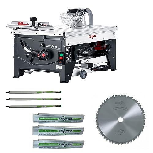 Mafell Erika 85Ec Unterflurzugsäge 230V + HM-Blatt Z24 + Zollstockaktion