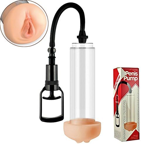 UEE Hand-Drive Enlargement Pump, Easy Control Operation Vacuum Profession Extender, for Men