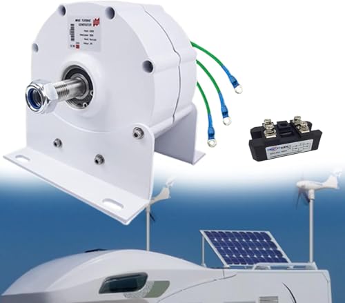 Éolienne horizontale 24V à faible RPM pour une production d'énergie stable et autonome