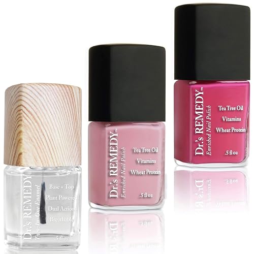 Dr’s Remedy 3 Pack Nail Polish Kit, Think Positive Trio,