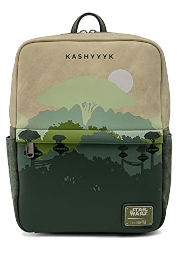 Loungefly Star Wars Lands Kashyyyk Square Womens Double Strap Shoulder Bag Purse