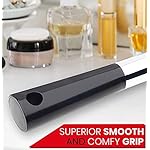 MIRRORVANA Large Hand Mirror with Comfy Handle - Black Portable Handheld Mirror - 9" x 13" - Image 3