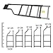 Truck Extension Foldable Step Ladder Universal Pickup Tailgate Climbing Ladder Car Rear Door Trunk Parts