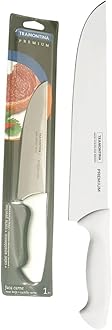 Tramontina Premium 8 Inches Kitchen Knife with Stainless Steel Blade and White Polypropylene Handle