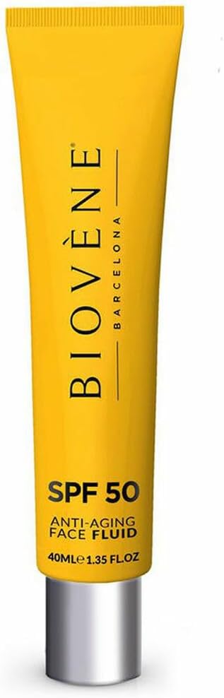 Biovène Barcelona BIOVENE BARCELONA HYALURONIC SPF 50 Anti-Aging Face Fluid High Protection, Organic Coconut 40ml