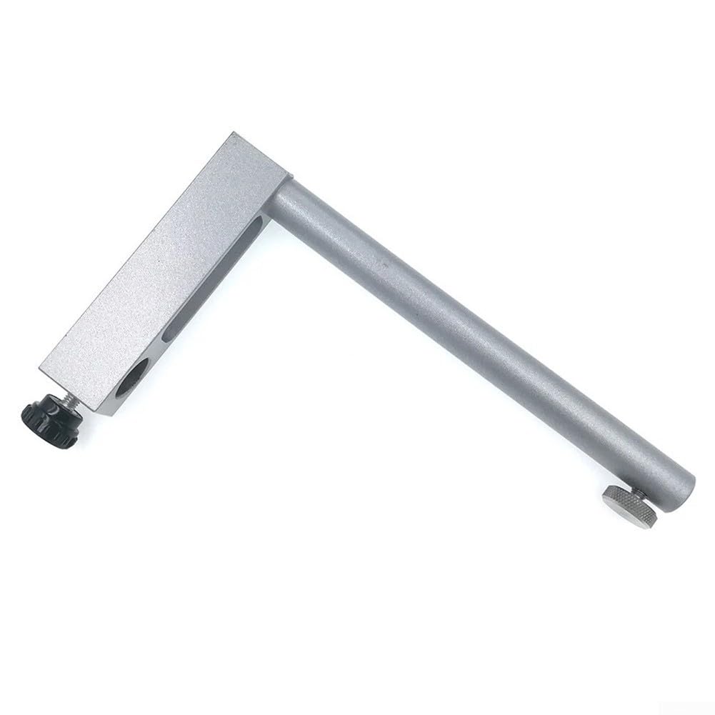 00760087 Brazo de fijación de sonda para medidor de altura HITE de 150 mm, soporte de inserción sin herramientas con ángulo ajustable, soporte de montaje de acero resistente al desgaste para sondas