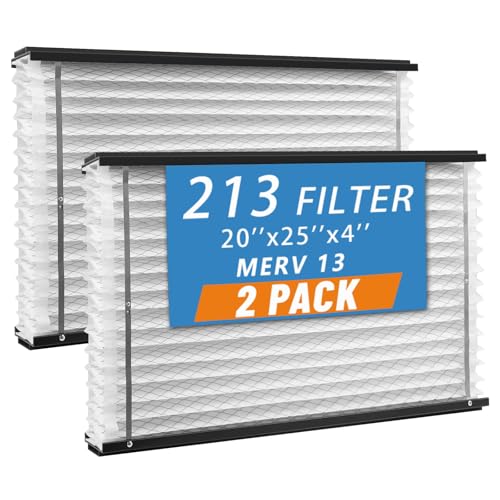 2-Pack 213 MERV 13 Furnace Air Filters