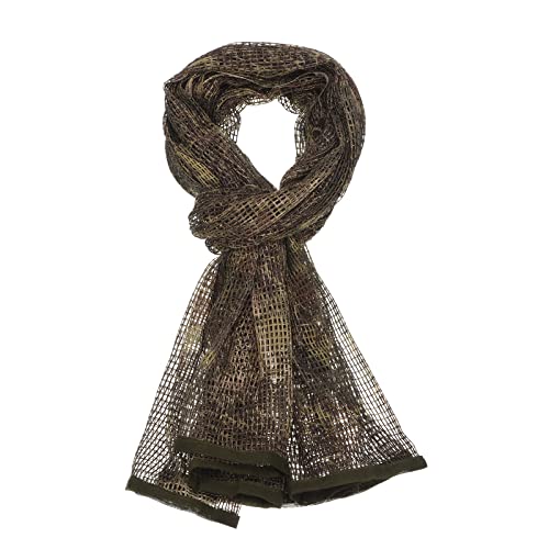 PATIKIL 71"x35" Camouflage Netting Camo Scarf, Mesh Net Camo Veil Camo Neck Scarves Desert Mesh Scarves for Outdoor Games Green