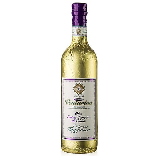 Venturino Olivenöl Extra Vergine, Taggiasca Oliven, Goldfolie, 750ml
