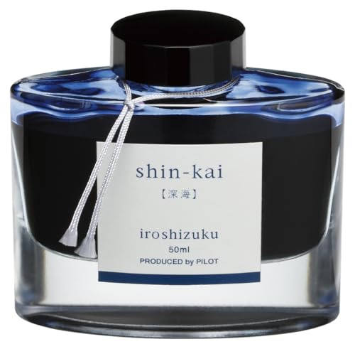 Pilot Bottle Ink iroshizuku Shinkai, Blue, 50 milliliters