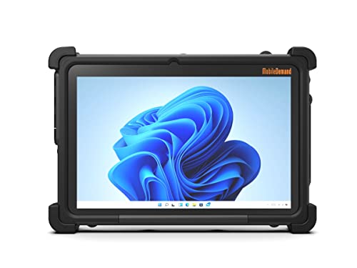 Mobiledemand Flex 10B Windows 11 Pro Rugged Touchscreen Tablet – Ultra Lightweight – 10.1-In Display, 3000Mah Battery, Quad Core Celeron N4100 – Enterprise Mobile Field Work – Heavy Duty Tablet #TOP1