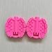 Zxpjkyu 2X Kids Bike Pedals Children Tricycle Pedal Repair Parts Front Wheel Pedal Anti Slip, Pink