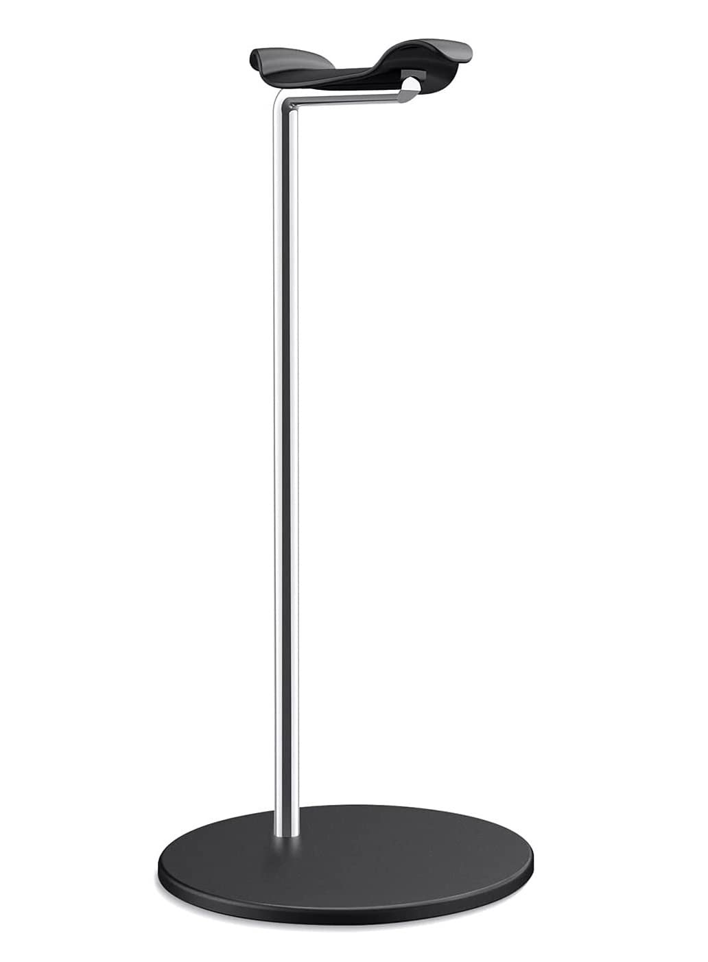 Supporto per Cuffie Supporto per Cuffie in Lega di Alluminio Supporto per Cuffie Antiscivolo con Supporto per Cuffie con Base in Metallo Supporto Cuffie(Black)