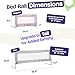 ComfyBumpy 1-Pack Bed Rail for Toddlers 35.5