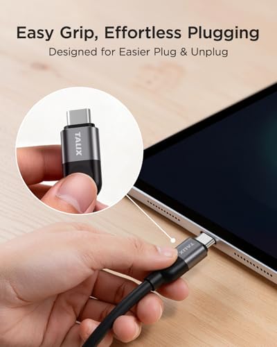 TALIX 240W USB-C to USB-C Fast Charging Cable: 10' $9.49; 6.6' $7.60; 3.3' - image 8