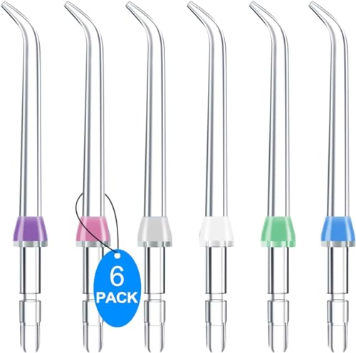 Water Flosser Replacement Tips, Replacement Classic Jet Tips for Waterpik Flosser Oral Irrigator &...