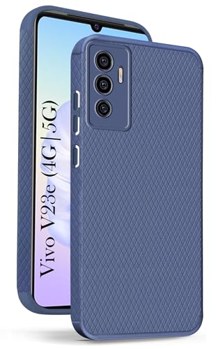 Image of Jkobi Back Cover Case for Vivo V23e 4G | 5G (Liquid Silicone | Side Grip | Camera Protection)