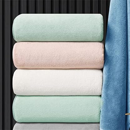 Handtuch, Badetuch, 3er-Set, Hotelliebhaber, Saugnapf, großes Wickeltuch, 2er-Set, Badezimmer, weiches Handtuch (Farbe: 3 Stück, Größe: 70 x 35 cm + 140 x 70 cm) – Bild 5