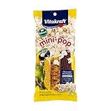 Vitakraft Mini Pop - Microwavable Mini Corn Cob Treats For All Pet Birds, 6.0 Ounce Bag