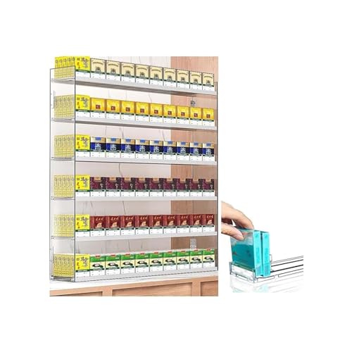 Amazon.co.jp: 店舗ディスプレイ棚 マッチ箱ディスプレイケース 厚さ5