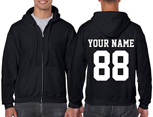 Design your own hoodie - custom jersey full-zip hoodies - zip up …