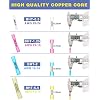 250PCS Yellow Heat Shrink Butt Connectors AWG12-10,haisstronica Marine Grade Heat Shrink Wire Connectors,Tinned Red Copper 1mm,Waterproof Insulated Crimp Butt Splice Electrical Connectors