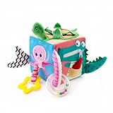 【Matériaux Doux et Sûrs】: Fabriqué en peluche douce et non toxique, en tissu est parfaitement sûr pour que les bébés puissent le saisir, le mâcher et l'explorer en toute sécurité.