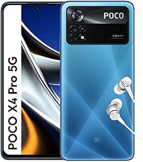 Xiaomi Poco X4 Pro 5G - Smartphone 128GB, 6GB RAM, Dual Sim, Laser Blue