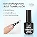 Beetles Base Coat 15ml for Gel Nail Polish, Base Gel Polish Soak Off LED Lamp Long-Lasting DIY Home and Nail Salon Gifts for Women