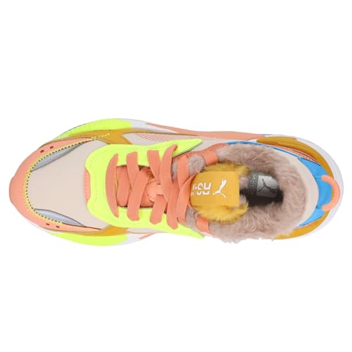 PUMA PUMA Womens Rs-X Cuddle Lace Up Sneakers Shoes Casual - Beige, Multi - Size 9.5 M