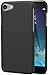 Silk iPhone 7 Slim Case - Snap Shell for iPhone 7 [Ultra Slim Fit Soft-Touch Protective Cover] - Black Onyx