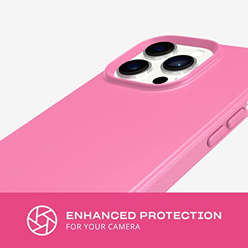 Coque iPhone 14 Pro antichoc tech21 fine rose chute 3m - 5