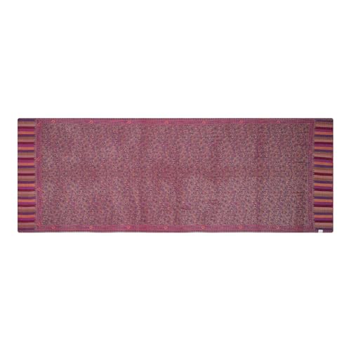 Image of EH Pashmina Stole, Reversible Jamawar weave in beautiful paisley & floral, very soft MODAL fabric, all season Stole, Scarf, Wrap.