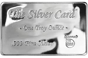 Pyromet 1 Gram Pure Silver Bar .9999 Fine Silver Bullion .9999 Fine Silver 1g Bar