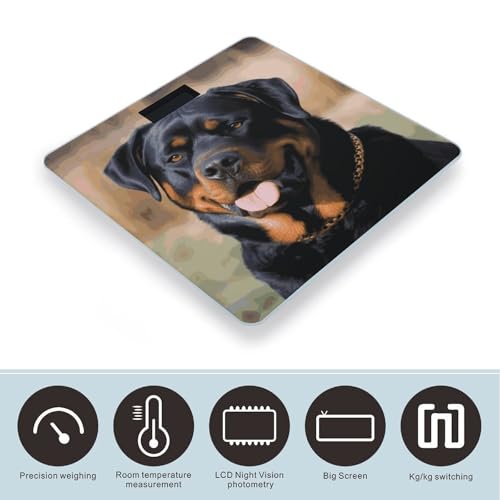 Báscula Digital de Baño Smart Rottweiler Dog Precisa miniatura 3