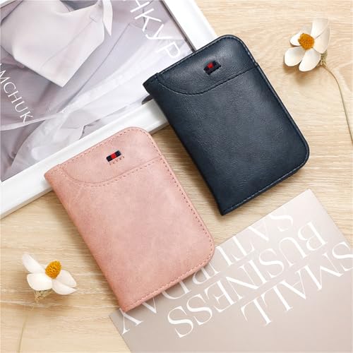 Fashion Multi-Card Holder Multi-Function Card Slot Thin Card Holder Wallet Card Holder Fashion Card Holder(Blue)4