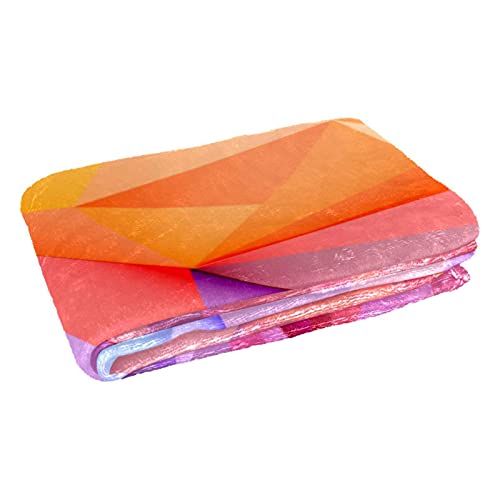 Couverture chaude 150x100 plaid canapé lit et drap de plage imprimé - 3