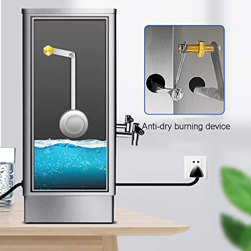 Edelstahl-Wasserkocher Gewerblicher Automatischer Warmwasserbereiter 30L / 60L Warmwasserbereiter Mit Großer Kapazität… – Bild 3