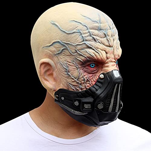 Zombie Masker, Walking Dead Volledig Hoofdmasker Met Afneembaar Gezichtsmasker, Latex Veranderend Volledig Hoofdmasker… - Image 8
