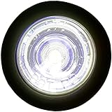 Peterson 171KC LED Utility Light Round Kit, Fits 0.75 inch Hole, White