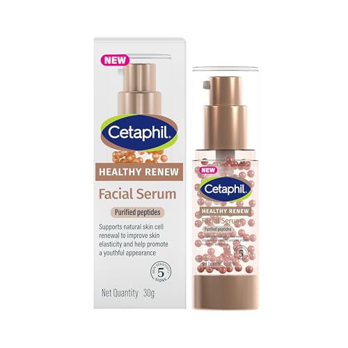 Image of Cetaphil Healthy Renew Anti-Ageing Facial Serum 30 g - Peptide Powered Serum for Sensitive Skin, Helps Smooth Fine Lines & Hydrate