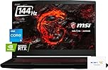 msi Thin GF63 Gaming Laptop: Intel Core i5-12450H GeForce RTX 2050, 15.6" FHD 144Hz Display, 16GB RAM, 512GB NVMe SSD, Type-C USB 3.2 Gen 1, Cooler Boost 5, Backlit Keyboard, Windows 11