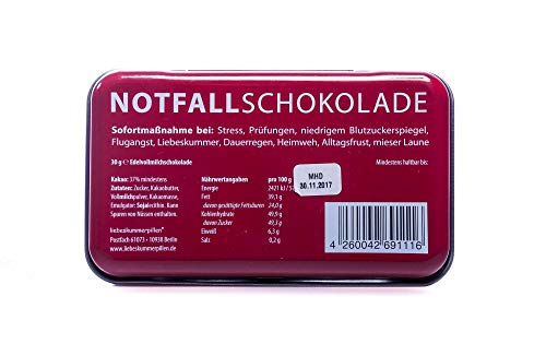 yagma Anti Stress Notfallpaket (Notfallschokolade, Seifenblasen Puste den Stress weg, Geduldsfäden)