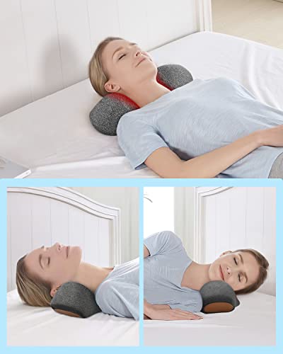 Dikedon Neck Pillows For Pain Relief Sleeping, Cervical Neck Pillow With Usb Heating, Neck Hump Correctors, Neck Spinal Decompression Pillows, Ergonomic Memory Foam Orthopedic Pillows For Beds #TOP6