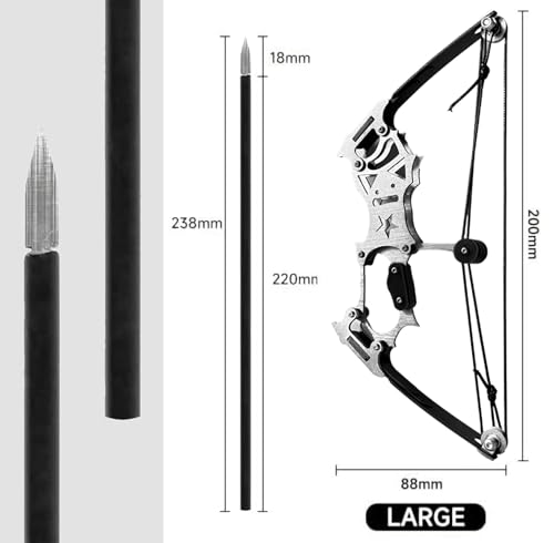 image for TIETHEKNOT Archery Bow Set Compound Bow Hunting Bow Metal Material Cat