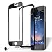 Produktbild CellBee Panzergläs Kompatibel Mit iPhone 6/6S Panzerglasfolie, Curved inkl. Applikator, Panzerfolie Staubfrei Sensor, Home Button, Premium Displayschutzfolie, Full Cover 4D Schutzfolie, Displayschutz Schwarz
