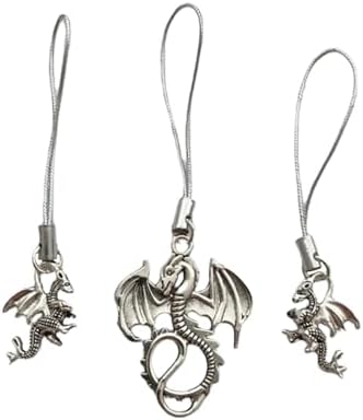 3pcs Dragon Charm Lanyard for Phone Case, Bags Chain Accessories image 5