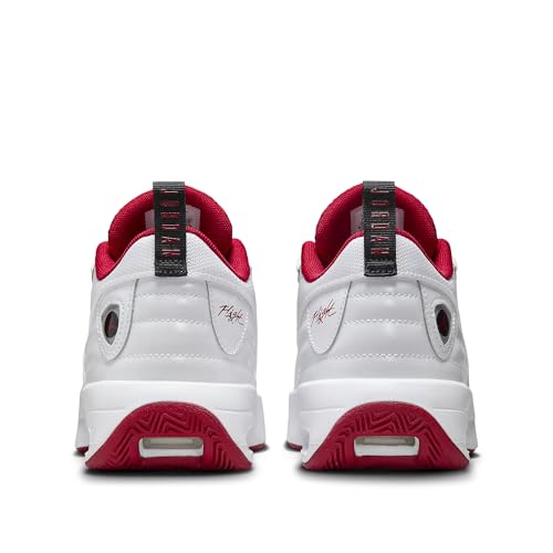 Jordan Max Aura 6 Big Kids' Shoes (FQ8297-106, White/Black/Gym Red) Size 54